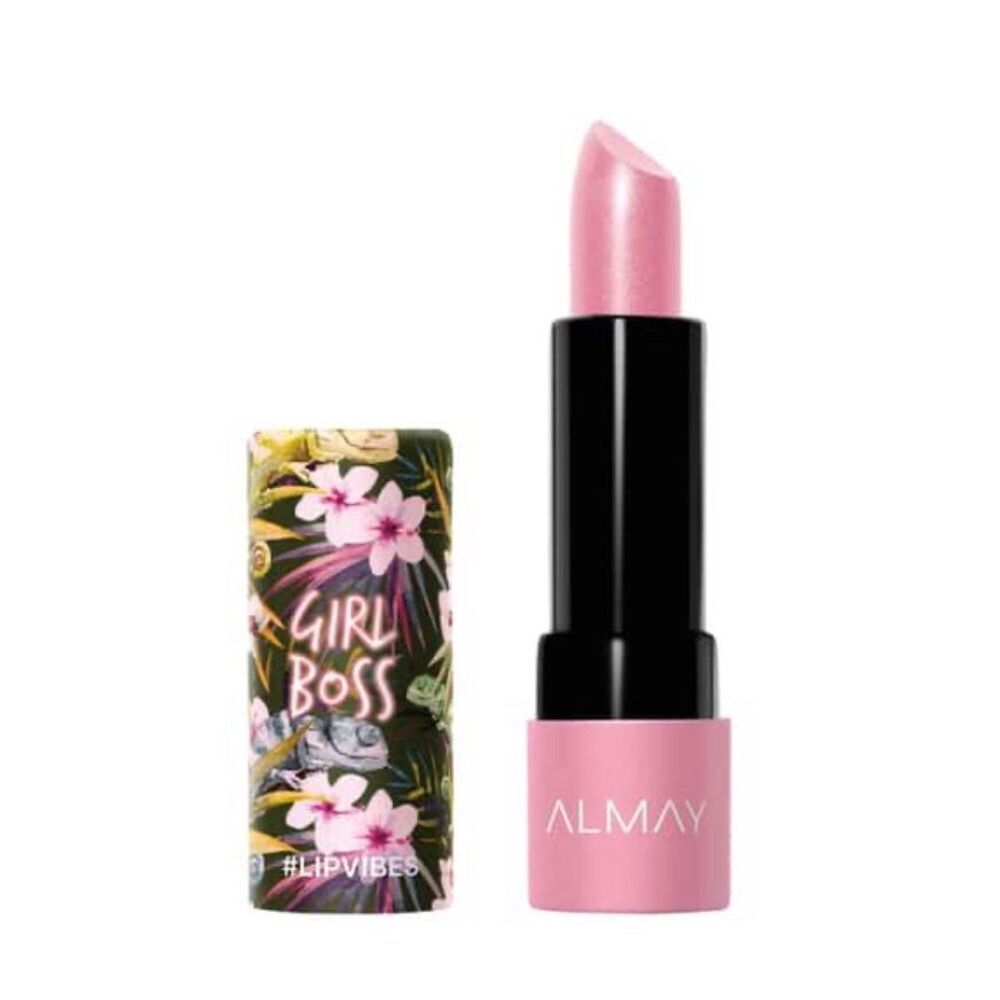 Almay Lip Vibes Cream Lipstick in Girl Boss 290 Icy Pink